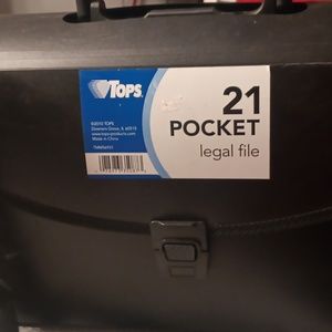 Tops 21 Pocket Legal File
